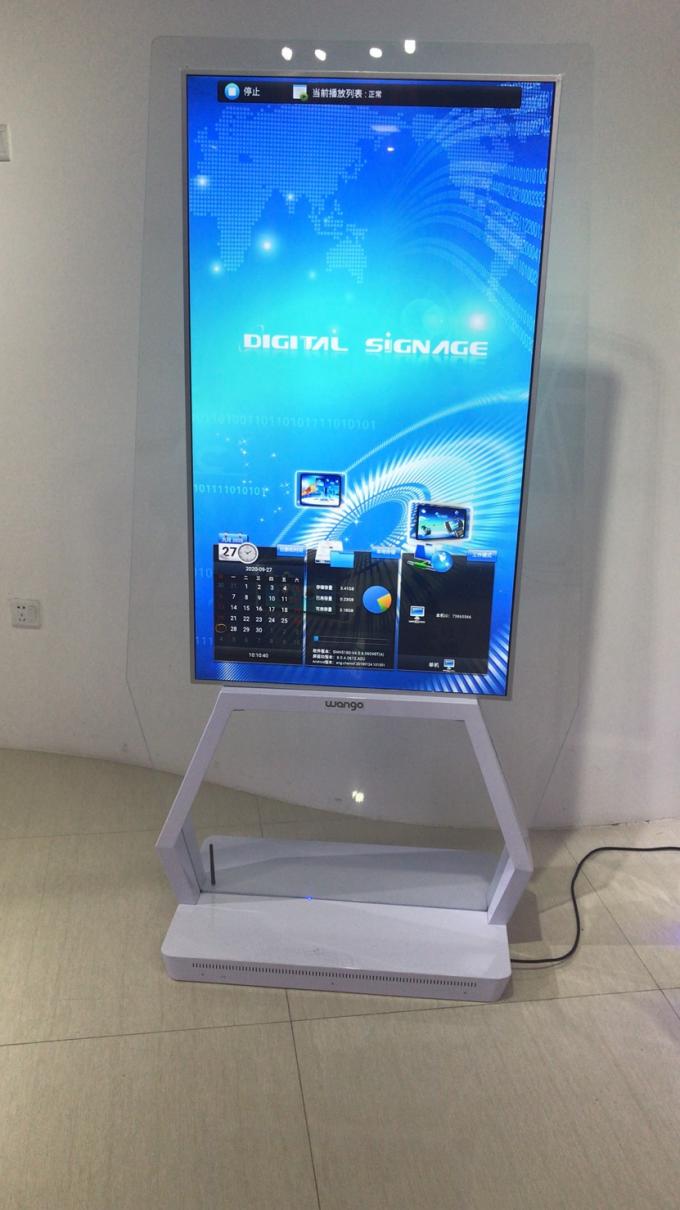 Transparent OLED Display Kiosk